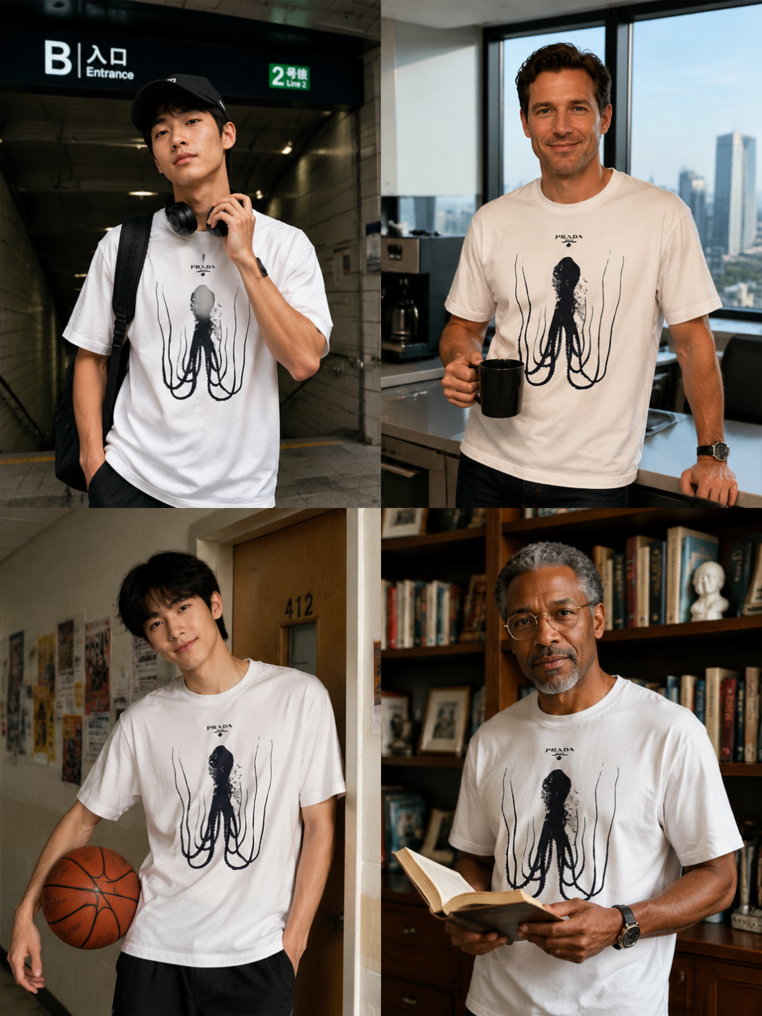 P70 普拉达PRADA 新款直喷工艺 高品质280克重磅短袖T恤，进口兄弟数码白墨直喷工艺 彰显不羁的个性与强大的气场 纯棉32支双纱面料，两遍缩水工艺，立体裁剪，面布做了蚀毛，手感非常好，亲肤透气，微宽松版型，上身舒适！ 日本Brother进口机数码直喷。色彩还原度 %，杜邦进口环保颜料，色牢度5级，经测验，洗涤100次，褪色程度不到1% 单品时尚感满满.日常出街或休闲都很百搭，轻松驾驭各种风格。色彩超鲜艳还透气，夏季必备 颜色：黑色/白色 码数：S-XL