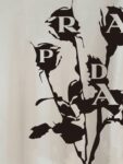 P70 普拉达PRADA 新款直喷工艺 高品质280克重磅短袖T恤，进口兄弟数码白墨直喷工艺 彰显不羁的个性与强大的气场 纯棉32支双纱面料，两遍缩水工艺，立体裁剪，面布做了蚀毛，手感非常好，亲肤透气，微宽松版型，上身舒适！ 日本Brother进口机数码直喷。色彩还原度 %，杜邦进口环保颜料，色牢度5级，经测验，洗涤100次，褪色程度不到1% 单品时尚感满满.日常出街或休闲都很百搭，轻松驾驭各种风格。色彩超鲜艳还透气，夏季必备 颜色：黑色/白色 码数：S-XL