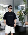 weigou_198622_6_b40fa29c4d P80 ce~ 赛琳 厚版滴胶字母 《区别通货面料》 双纱平纹,紧密纱线短袖T恤上身十分舒适,男女同款半袖,落肩宽松版型 颜色: 黑色 白色 咖啡色 尺码:S(90-130斤) M(125-150斤) L(135-165斤) XL(160-190斤) XXL(185-220斤)