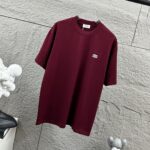 P75 Celi* 塞琳 塞林 2026春夏款 简约字母刺绣工艺个性logo 定制双纱平纹纯棉面料 短袖T恤 男女同款 颜色：黑色 白色 花灰色 安哥拉红色 尺码： S （90-130斤） M （120-150斤） L （140-165斤） XL （160-180斤） XXL （180-210斤）