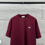 P75 Celi* 塞琳 塞林 2026春夏款 简约字母刺绣工艺个性logo 定制双纱平纹纯棉面料 短袖T恤 男女同款 颜色：黑色 白色 花灰色 安哥拉红色 尺码： S （90-130斤） M （120-150斤） L （140-165斤） XL （160-180斤） XXL （180-210斤）