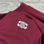 P75 Celi* 塞琳 塞林 2026春夏款 简约字母刺绣工艺个性logo 定制双纱平纹纯棉面料 短袖T恤 男女同款 颜色：黑色 白色 花灰色 安哥拉红色 尺码： S （90-130斤） M （120-150斤） L （140-165斤） XL （160-180斤） XXL （180-210斤）
