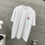 P75 Celi* 塞琳 塞林 2026春夏款 简约字母刺绣工艺个性logo 定制双纱平纹纯棉面料 短袖T恤 男女同款 颜色：黑色 白色 花灰色 尺码： S （90-130斤） M （120-150斤） L （140-165斤） XL （160-180斤） XXL （180-210斤）