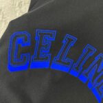 P75 Celi* 塞琳 塞林 2026春夏款 简约字母立体植绒工艺个性logo 定制双纱平纹纯棉面料 短袖T恤 男女同款 颜色：黑色 白色 尺码： S （90-130斤） M （120-150斤） L （140-165斤） XL （160-180斤） XXL （180-210斤）