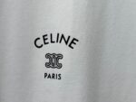 P70 【CELINE】赛琳字母logo印花情侣款短袖T恤 采用高成本280克双股双纱纯棉面料 厚实挺阔 立体os剪裁版型 时尚百搭 网红同款 匠心款 简约中透漏着时尚的气息 男女同款 原版主麦水洗吊牌防潮纸包装👍 颜色：黑色 白色 尺码：XS-L