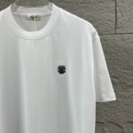 P75 Celi* 塞琳 塞林 2026春夏款 简约字母立体刺绣工艺个性logo 定制双纱平纹纯棉面料 短袖T恤 男女同款 颜色：黑色 白色 花灰色 安哥拉红色 尺码： S （90-130斤） M （120-150斤） L （140-165斤） XL （160-180斤） XXL （180-210斤）