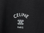 P70 【CELINE】赛琳字母logo印花情侣款短袖T恤 采用高成本280克双股双纱纯棉面料 厚实挺阔 立体os剪裁版型 时尚百搭 网红同款 匠心款 简约中透漏着时尚的气息 男女同款 原版主麦水洗吊牌防潮纸包装👍 颜色：黑色 白色 尺码：XS-L