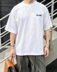 weigou_200264_7_dd3184bffd P75 ce~ 赛琳 胸前小刺绣 《区别通货面料》 双纱平纹,紧密纱线短袖T恤上身十分舒适,男女同款半袖,落肩宽松版型 颜色: 黑色 白色 咖啡色 尺码:S(90-130斤) M(125-150斤) L(135-165斤) XL(160-190斤) XXL(185-220斤)