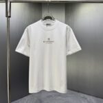 P75 GIVENC* 纪梵希* 2026春夏新款短袖T恤 定制纯棉字母logo厚板 颜色：黑色 白色 深红 黄色 码数：S M L XL XXL