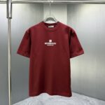 P75 GIVENC* 纪梵希* 2026春夏新款短袖T恤 定制纯棉字母logo厚板 颜色：黑色 白色 深红 黄色 码数：S M L XL XXL