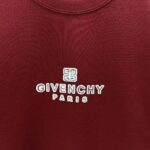 P75 GIVENC* 纪梵希* 2026春夏新款短袖T恤 定制纯棉字母logo厚板 颜色：黑色 白色 深红 黄色 码数：S M L XL XXL