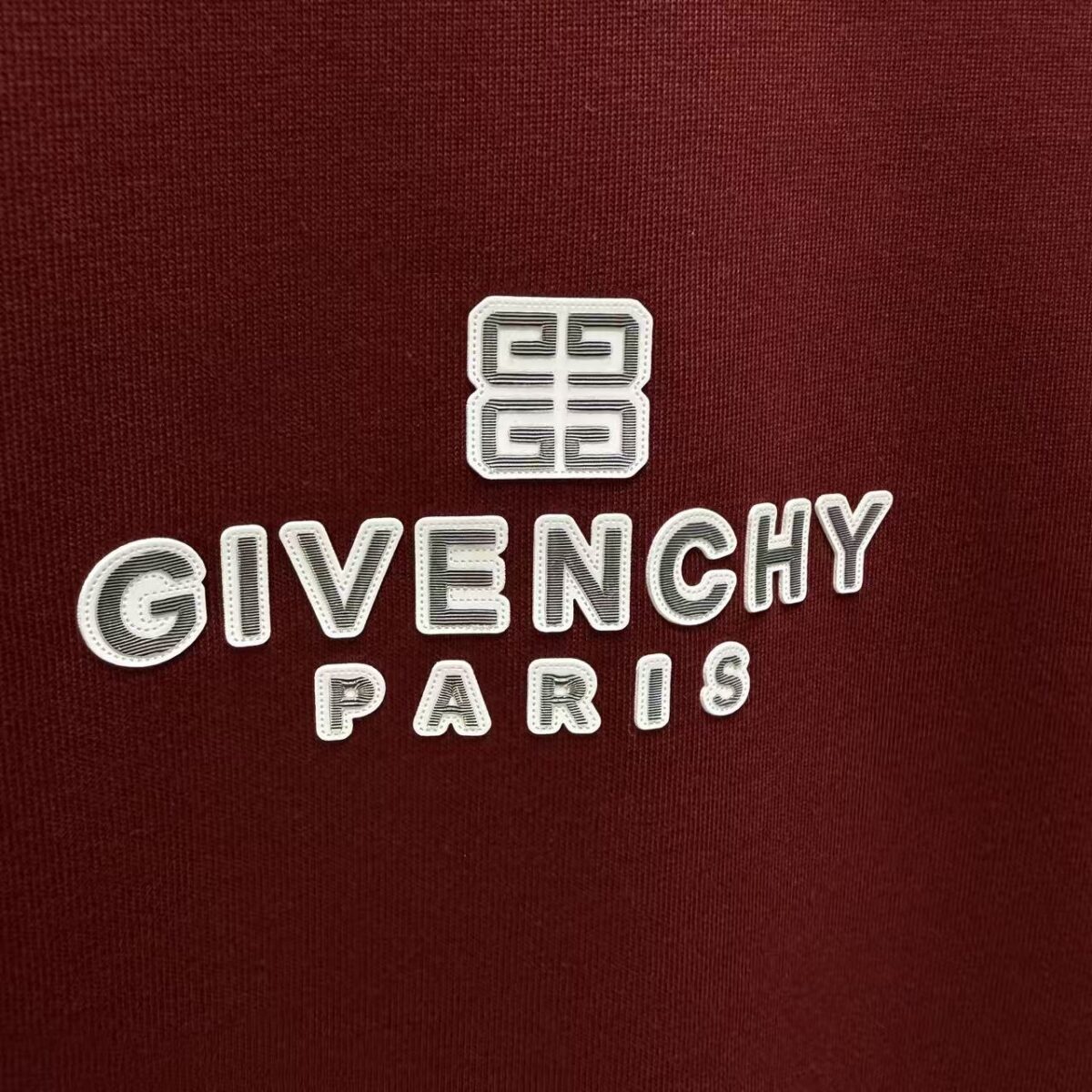P75 GIVENC* 纪梵希* 2026春夏新款短袖T恤 定制纯棉字母logo厚板 颜色：黑色 白色 深红 黄色 码数：S M L XL XXL
