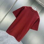 P75 GIVENC* 纪梵希* 2026春夏新款短袖T恤 定制纯棉字母logo厚板 颜色：黑色 白色 深红 黄色 码数：S M L XL XXL