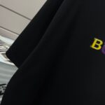 P75 BBR 巴宝*莉 2026春夏款 经典简约战马 滴胶工艺 定制双纱平纹纯棉面料 短袖T恤 男女同款 颜色：黑色 白色 紫色 绿色 尺码： S （90-130斤） M （120-150斤） L （140-165斤） XL （160-180斤） XXL （180-210斤）