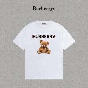weigou_202992_0_68cca0933a P70 Burberry/巴宝莉 印花Logo百搭潮流短袖T恤男女同款 吊牌 领标 水洗唛 三标齐全 定织定染280克精梳棉面料 尺码:S-XXL