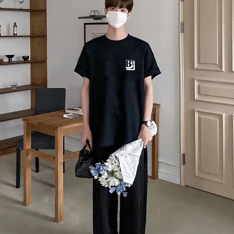 P70 Burberry/巴宝莉 印花Logo百搭潮流短袖T恤男女同款 吊牌 领标 水洗唛 三标齐全 定织定染280克精梳棉面料 尺码：S-XXL