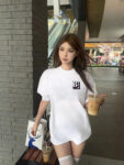 P70 Burberry/巴宝莉 印花Logo百搭潮流短袖T恤男女同款 吊牌 领标 水洗唛 三标齐全 定织定染280克精梳棉面料 尺码：S-XXL