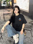 P70 Burberry/巴宝莉 印花Logo百搭潮流短袖T恤男女同款 吊牌 领标 水洗唛 三标齐全 定织定染280克精梳棉面料 尺码：S-XXL