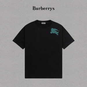 weigou_203503_0_68c0cae928 P70 Burberry/巴宝莉 印花Logo百搭潮流短袖T恤男女同款 吊牌 领标 水洗唛 三标齐全 定织定染280克精梳棉面料 尺码:S-XXL