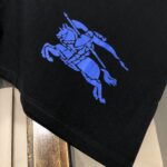 P75 Bur*berry 巴宝莉 26SS最新款战马骑士系列情侣款短袖T恤～品牌logo重工艺设计～面料上身舒适透气，不僵硬，修身的剪裁，采用高定定制纯棉面料！上身舒适有型，内搭单穿都完全没问题，时尚潮人必备！！！ 颜色：黑色 白色 码数：M-XXXL