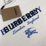 P75 BUR*BERRY 巴宝莉 26SS最新款情侣款短袖T恤～重影字母logo印花设计～面料上身舒适透气，不僵硬，修身的剪裁，采用高定定制纯棉面料！上身舒适有型，内搭单穿都完全没问题，时尚潮人必备！！！ 颜色：黑色 白色 码数M-XXXL