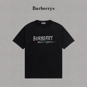 weigou_203742_0_dad18317ff P70 Burberry/巴宝莉 印花Logo百搭潮流短袖T恤男女同款 吊牌 领标 水洗唛 三标齐全 定织定染280克精梳棉面料 尺码:S-XXL