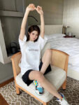 P70 Burberry/巴宝莉 印花Logo百搭潮流短袖T恤男女同款 吊牌 领标 水洗唛 三标齐全 定织定染280克精梳棉面料 尺码：S-XXL