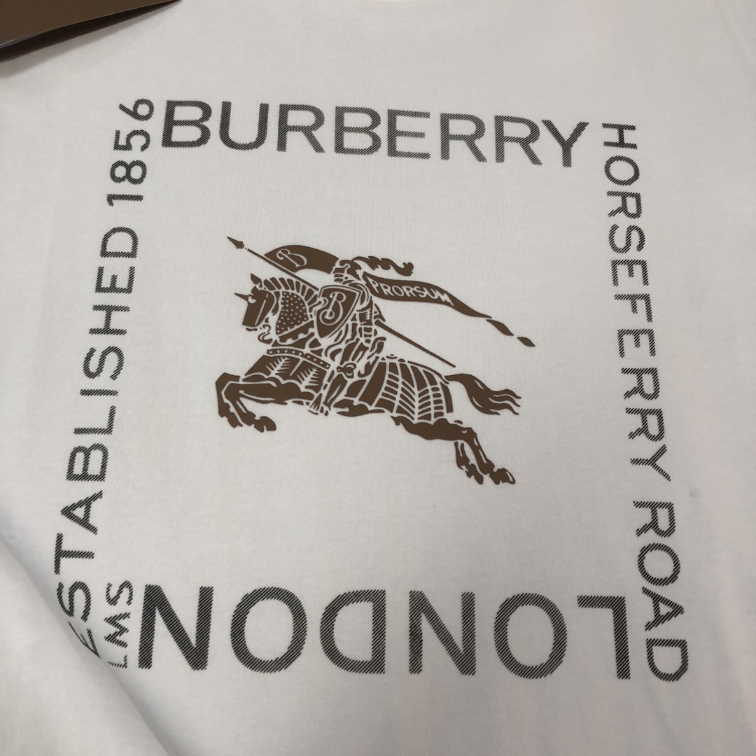 weigou_204041_2_fa9eb9da16 P75 💥 BUR*BERRY 巴宝莉 最新款短袖T恤,绝对的顶级爆款,👀👀胸前字母logo更显得不凡跟高档,大气,简约,基础,耐看,但又独具风格,结合了一款优质短袖的所有特点,百搭有型,轻松的就能营造各种风格!黄金比例的衣身裁剪设计,客供定制面料,亲肤透气,非常享受的穿着感,让人一看便觉得非常的高级不凡! 颜色:黑色 米白 码数:M-3XL( 下单请报身高体重!)