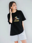 P70 Burberry/巴宝莉 印花Logo百搭潮流短袖T恤男女同款 吊牌 领标 水洗唛 三标齐全 定织定染280克精梳棉面料 尺码：S-XXL