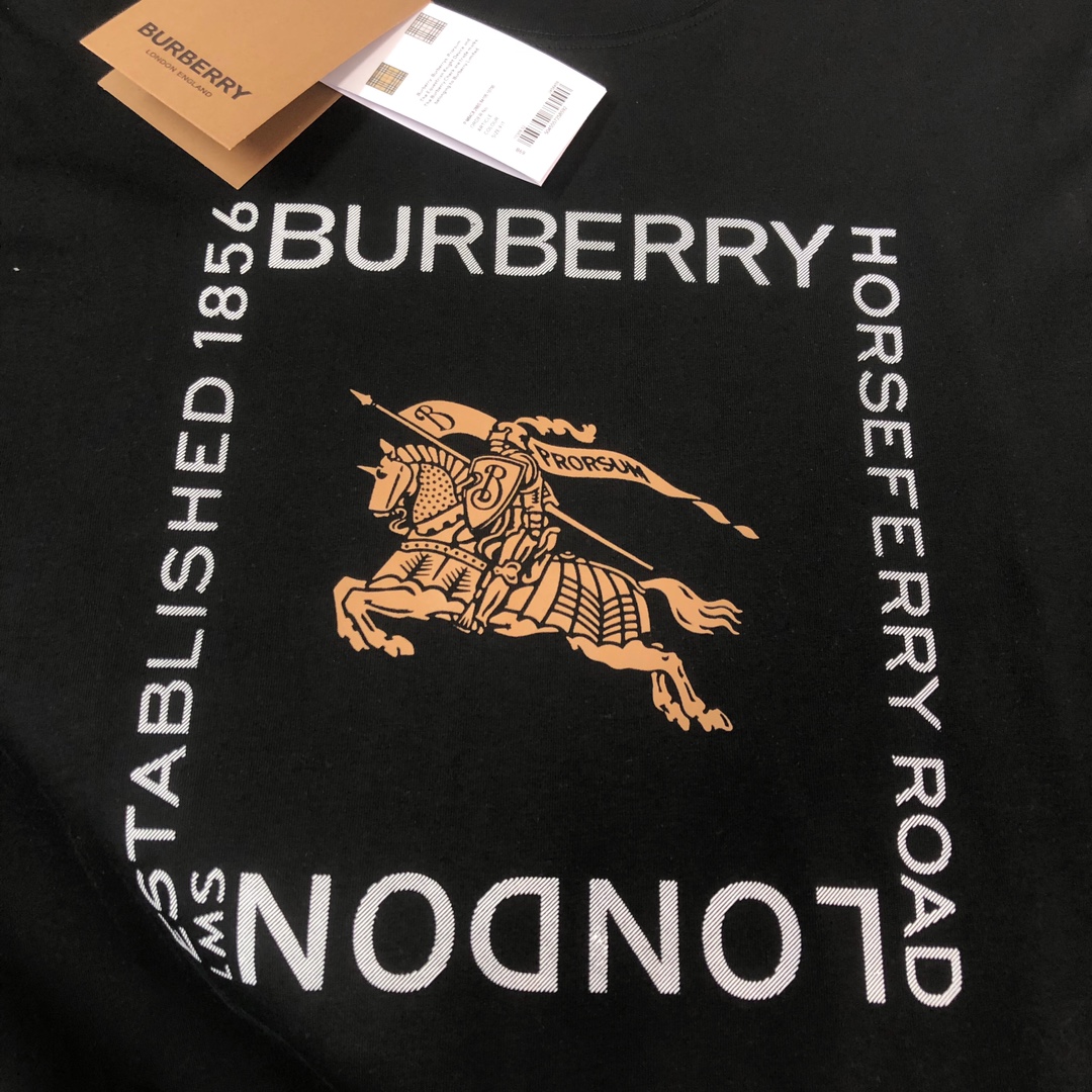 weigou_204067_3_f3548c1b89 P75 💥 BUR*BERRY 巴宝莉 最新款短袖T恤,绝对的顶级爆款,👀👀胸前字母logo更显得不凡跟高档,大气,简约,基础,耐看,但又独具风格,结合了一款优质短袖的所有特点,百搭有型,轻松的就能营造各种风格!黄金比例的衣身裁剪设计,客供定制面料,亲肤透气,非常享受的穿着感,让人一看便觉得非常的高级不凡! 颜色:黑色 米白 码数:M-3XL( 下单请报身高体重!)