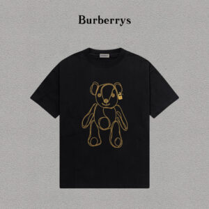 weigou_204160_0_00e6c03636 P70 Burberry/巴宝莉 印花Logo百搭潮流短袖T恤男女同款 吊牌 领标 水洗唛 三标齐全 定织定染280克精梳棉面料 尺码:S-XXL