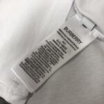 P75 🍃BUR*BERRY 巴宝莉 2025新款男士圆领短袖 情侣T恤～ 高品质 🔥🔥胸前幻影重叠战马图案印花设计，时尚百搭潮款 定制进口面料 ！穿着舒适 透气 时尚不失个性 上身休闲随性 帅气有型 彰显大牌气质。三标齐全！！ 颜色：黑色 白色 尺码：M-XXXL