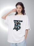 P70 Burberry/巴宝莉 印花Logo百搭潮流短袖T恤男女同款 吊牌 领标 水洗唛 三标齐全 定织定染280克精梳棉面料 尺码：S-XXL