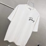 P75 bbr～巴宝刺绣logo字母3D立体刺绣🪡艺术感满满， 2026春夏新款 280g7A抗菌短袖tee 负离子上身十分舒适，男女同款，落肩宽松版型 颜色: 黑色 白色 咖啡色 尺码：S（90-130斤） M（125-150斤） L（135-165斤） XL（160-190斤） XXL（185-220斤）