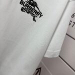 P75 BBR 巴宝*莉 2026春夏款 经典简约战马刺绣工艺 定制双纱平纹纯棉面料 短袖T恤 男女同款 颜色：黑色 白色 紫色 紫色 绿色 尺码： S （90-130斤） M （120-150斤） L （140-165斤） XL （160-180斤） XXL （180-210斤）