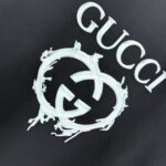 P80 GU 2026秋冬新款 3D立体硅胶 360克圆领短袖 实物很棒 男女同款宽松版 尺码S M L XL XXL 五个码 黑色 白色