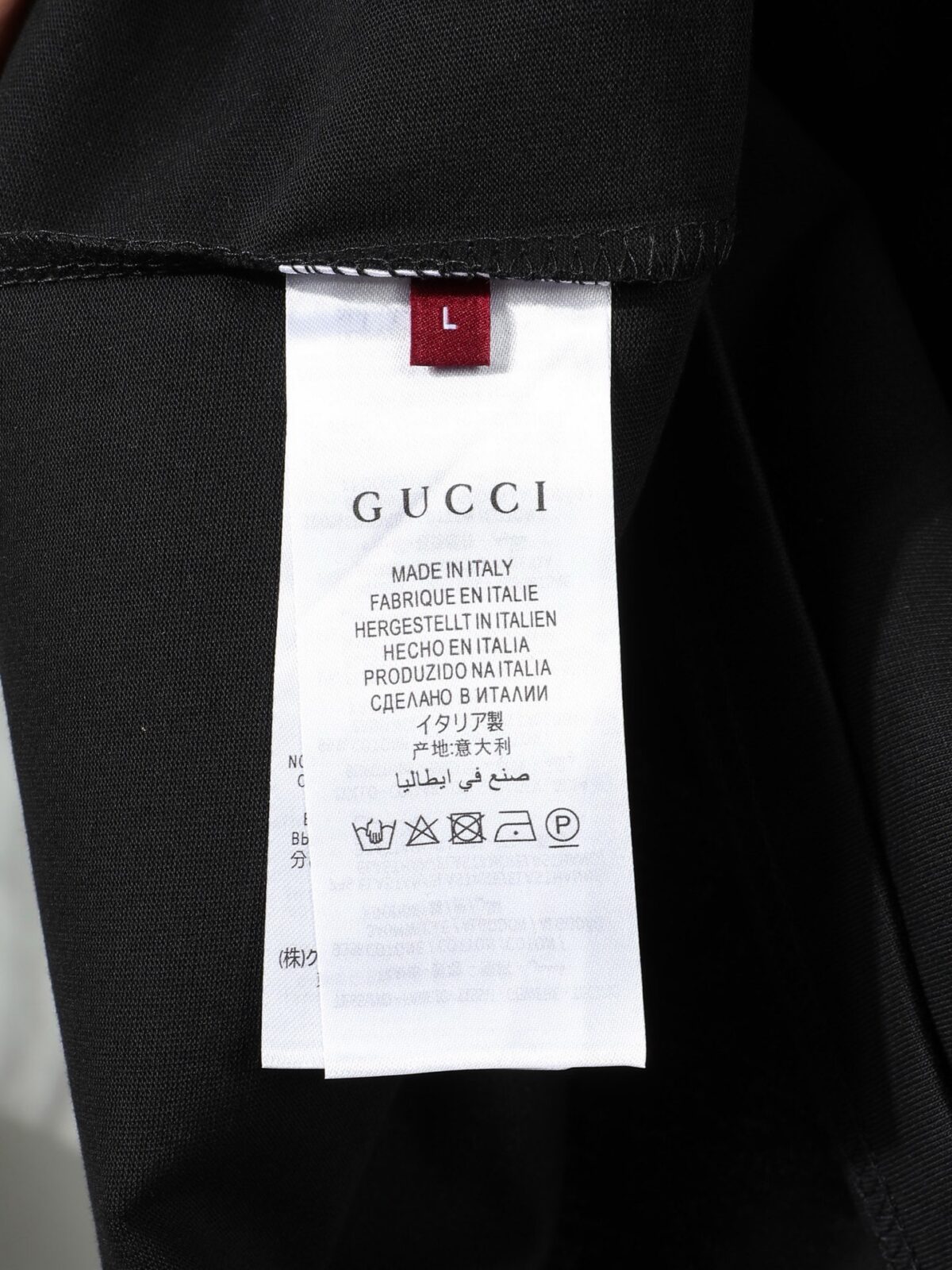 P80 【独家品质】 -GUCC 2026新款短袖T恤，采用300g高克重纯棉，柔软舒适，品牌辨识度超高计。版型简约百搭，日常休闲都能轻松驾驭，无论单穿还是内搭都很出彩。 颜色：黑色 白色 男女同款 码数：S-XL