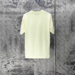 P75 GUCCI* 古驰* 2026新款 精致绣花小logo 300g短袖t恤 宽松版型男女同款 尺码 S M L XL XXL 黑色 浅黄色 紫色 湖水绿