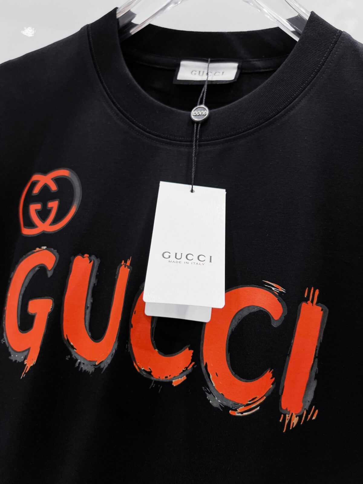 P80 GUC古家 26ss新款经典标识图案logo印花工艺短袖T恤，顶级制作工艺进口面料，独特款式设计，采用进口高端订制面料，面料版型超赞 ！ 尺码S-XXL