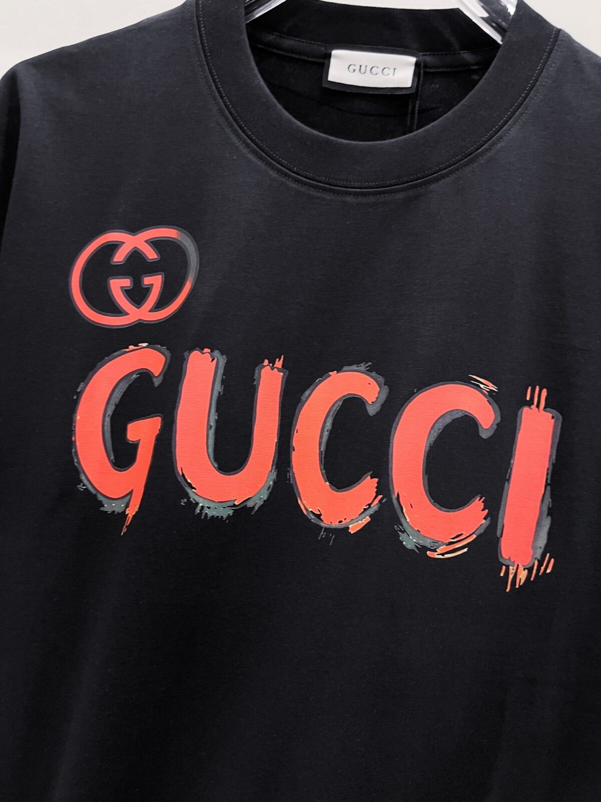 P80 GUC古家 26ss新款经典标识图案logo印花工艺短袖T恤，顶级制作工艺进口面料，独特款式设计，采用进口高端订制面料，面料版型超赞 ！ 尺码S-XXL
