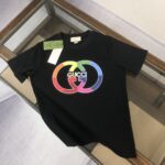 weigou_210533_0_1af41b3a80 P75 💥 GUCCI 夏季新款圆领短袖T恤!270克重磅高端纯棉面料,手感质感都极完美!修身裁剪设计干净利落!时尚又好看!走线做工非常精致!版型效果超赞!而且透气性能超强!任何年龄阶段都可轻松驾驭,男士衣橱里必备的单品。 颜色: 米白 黑色 码数:M-3XL (下单请报身高体重)