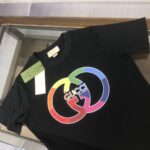 weigou_210533_2_8868f87285 P75 💥 GUCCI 夏季新款圆领短袖T恤!270克重磅高端纯棉面料,手感质感都极完美!修身裁剪设计干净利落!时尚又好看!走线做工非常精致!版型效果超赞!而且透气性能超强!任何年龄阶段都可轻松驾驭,男士衣橱里必备的单品。 颜色: 米白 黑色 码数:M-3XL (下单请报身高体重)