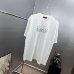 weigou_210769_2_d68de6a7f6 P75 gucc~ 古奇胸前字母刺绣 《区别通货面料》7a抗菌短袖tee 上身十分舒适,男女同款半袖,落肩宽松版型 颜色: 黑色 白色 咖啡色 尺码:S(90-130斤) M(125-150斤) L(135-165斤) XL(160-190斤) XXL(185-220斤)