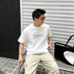 weigou_210769_8_caa7165b7c P75 gucc~ 古奇胸前字母刺绣 《区别通货面料》7a抗菌短袖tee 上身十分舒适,男女同款半袖,落肩宽松版型 颜色: 黑色 白色 咖啡色 尺码:S(90-130斤) M(125-150斤) L(135-165斤) XL(160-190斤) XXL(185-220斤)