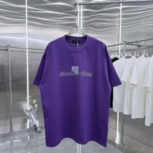weigou_211190_0_b1df957c2a P80 大王 2026秋冬新款360克重磅短袖t恤 3D立体硅胶烫钻 圆领短袖T恤 实物很棒男女同款宽松版 尺码S M L XL XXL 五个码 黑色 白色 紫色