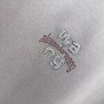 P85 大王 2026秋冬新款360克重磅短袖t恤 3D立体硅胶烫钻 圆领短袖T恤 实物很棒男女同款宽松版 尺码S M L XL XXL 五个码 黑色 白色 棕色