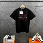 P85 亚历*山大*王*alexander* 2026春夏新款 独家高端wang字母立体佳胶工艺 短袖T恤 定制双纱平纹纯棉面料 男女同款 颜色：黑色 白色 尺码： S （90-130斤） M （120-150斤） L （140-165斤） XL （160-180斤） XXL （180-210斤）