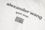 P80 Alexa.der Wang 2023春夏新款发泡对位印花短袖T恤 最🆕新款 太帅了 印花发泡很有质感 高品质 颜色 黑色白色 码数 XS S M L