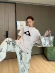 P70 DG/杜嘉班纳 印花LOGO字母百搭圆领短袖T恤男女同款 吊牌 领标 水洗唛 三标齐全 尺码：S-XXL 颜色：黑色，白色