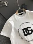 P75 DG 2026SS春夏最新款圆领时尚短袖T恤，官网同步，进口定制丝光棉面料！贴肤舒适，耐看又好穿，经典简约logo设计，原厂工艺一丝不苟，型男必备单品 码数M-XXXL